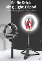 L07 Ring Light Selfie Stick Tripod with Bluetooth Remote – Foldable, Rechargeable & Adjustable for iOS/Android - Image 3