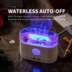 “LA 0630 Himalayan Salt Lamp Aroma Diffuser – 2‑in‑1 USB Salt Lamp Diffuser, Ultrasonic Essential Oil Diffuser Lamp for Home & Office” - Image 2