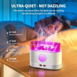 “LA 0630 Himalayan Salt Lamp Aroma Diffuser – 2‑in‑1 USB Salt Lamp Diffuser, Ultrasonic Essential Oil Diffuser Lamp for Home & Office” - Image 3