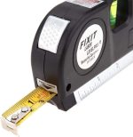 Laser Level Pro3 EW00968 – 5-in-1 Multipurpose Construction Tool with 8ft/2.5m Measuring Tape, Horizontal & Vertical Laser Beams - Image 5