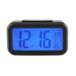 LBB204 LCD Digital Alarm Clock with Smart Backlight – Compact Battery-Operated Timepiece for Home and Travel - Price in Oman