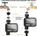 LeaderPro SOP11 Automatic Irrigation Timer – Programmable Garden Watering Controller with Rain Delay and Manual Override - Image 2