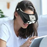 LED Headband Magnifier HED1 – Hands-Free Adjustable Magnifying Visor with LED Light for Precision Work, Price in Oman - Image 4