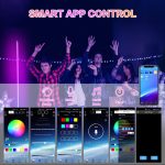 LED RGB Corner Standing Light LSC1 – 140cm, 20W, 16 Million Colors, Remote & App Control, - Image 2