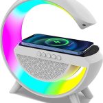 LED Wireless Charging RGB Speaker BT2301 — 3-in-1 Bluetooth Speaker + Wireless Charger + RGB Lamp