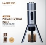 LePresso Brewjet Portable Espresso Maker – 80 mL Quick Brew (12V/220V), Aluminum + ABS Compact Design – Perfect on-the-go Espresso - Price in Oman - Image 4