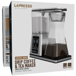 LePresso Crystal Brew 1.2 L Drip Coffee & Tea Maker – 1400 W Smart Digital Control, Stainless Steel – - Image 5