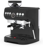 LePresso LECMBGBK Semi-Automatic Espresso Machine – 19 Bar Pump, Integrated Grinder, Milk Steamer, 2L Capacity, - Image 2