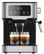 LePresso LP15DCMBK Dual Drip Barista Espresso Machine – 15 Bar Pump, Touch Display, Milk Steamer, 1.5L Capacity, Price in Oman