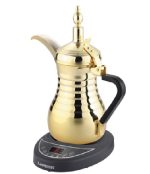 LePresso LPARCMGD Arabic Coffee & Tea Dallah - 750ml Stainless Electric Dallah, Boil & Keep-Warm