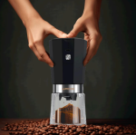 LePresso LPRCGRBK — Cordless Electric Conical Burr Grinder (35g, 800mAh, USB Rechargeable) - Image 4