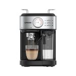 LePRESSO LS20BCMCFBK Barista Espresso Machine – 20 Bar Pressure, Automatic Milk Frother, Flow Meter, Nespresso Compatible,