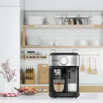 LePRESSO LS20BCMCFBK Barista Espresso Machine – 20 Bar Pressure, Automatic Milk Frother, Flow Meter, Nespresso Compatible, - Image 4