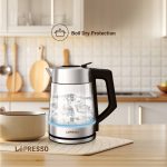 Lepresso Multi-Temperature Illuminated Glass Kettle – Smart Electric Kettle with LED Light & Fast Boil (Price In Oman) - Image 3