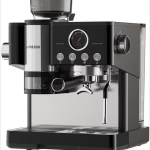 LePresso Semi‑Automatic Espresso Machine with Grinder & Milk Steamer – 19 Bar, 2 L Tank (Price In Oman)