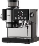 LePresso Semi‑Automatic Espresso Machine with Grinder & Milk Steamer – 19 Bar, 2 L Tank (Price In Oman)
