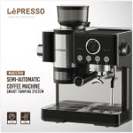 LePresso Semi‑Automatic Espresso Machine with Grinder & Milk Steamer – 19 Bar, 2 L Tank (Price In Oman) - Image 4