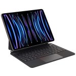 Levelo AeroBoard Saffiano Leather Wireless Keyboard for iPad Pro 12.9″ (Model LVLABK129BK) – Backlit, Multi-Gesture Trackpad, 300h Standby | - Image 2