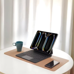 Levelo AeroBoard Saffiano Leather Wireless Keyboard for iPad Pro 11″ (Model LVLABKP11BK) – Backlit, Multi-Gesture Trackpad, Type-C | - Image 3