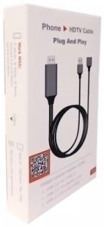 Lightning HDTV Cable G01 – iPhone to HDMI Adapter for Seamless Screen Mirroring Price in Oman - Image 4