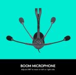 Logitech H111 Stereo Headset – 3.5mm Multi-Device Connectivity with Noise-Canceling Microphone - Image 5