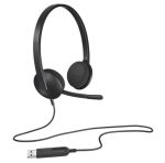 Logitech H340 USB Stereo Headset – Plug-and-Play with Noise-Canceling Microphone - Image 4