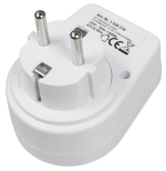 Lunvon Remote Control Plug Set — 3× Remote Sockets + 1 Remote (Up to 1000W, 12-Channel, 30m Range) - Image 3