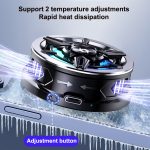 Magnetic Mobile Phone RGB Cooling Fan SL-13 – Advanced Semiconductor Cooling with Dual Gear and RGB Lighting Best Price In Muscat Oman - Image 3