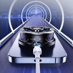 Magnetic Mobile Phone RGB Cooling Fan SL-13 – Advanced Semiconductor Cooling with Dual Gear and RGB Lighting Best Price In Muscat Oman - Image 4