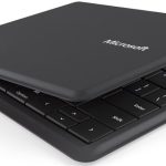 Microsoft Universal Foldable Keyboard 1695 – Bluetooth, Ultra-Slim, Spill-Resistant –