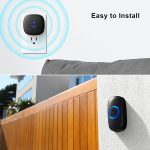 Mini Door Bell Mix MNB1 – Wireless Portable Doorbell with Loud Chime for Home & Office - Image 4