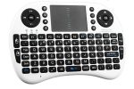 Mini Wireless Keyboard i8 with Touchpad – Rechargeable Compact Keyboard for Smart TVs,