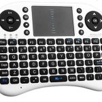 Mini Wireless Keyboard i8 with Touchpad – Rechargeable Compact Keyboard for Smart TVs,