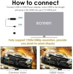 MiraScreen Wireless Display Receiver WiFi Dongle – Wireless HDMI Screen Mirroring Adapter - Image 5