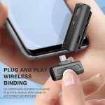 Mix M91/M9C 2‑in‑1 Wireless Microphone – Type‑C & iPhone Plug‑And‑Play Lavalier Mic - Image 3