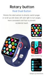 Modio Smart Watch MW12 Pro – Advanced Fitness & Health Tracker with Bluetooth - Image 3