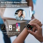 Modio Smartwatch MW01 – Square Touchscreen Watch with Camera & SIM Support – - Image 4