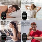 Modio Smartwatch MW01 – Square Touchscreen Watch with Camera & SIM Support – - Image 6