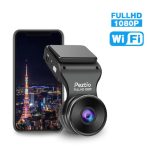 Navycrest Q1 WiFi FHD 1080P Dash Cam with Night Vision & 170° Wide-Angle Lens – Compact Car Camera with App Control