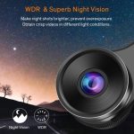 Navycrest Q1 WiFi FHD 1080P Dash Cam with Night Vision & 170° Wide-Angle Lens – Compact Car Camera with App Control - Image 4