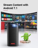 Nebula Apollo Black D241031 – Portable Android Smart Projector with Wireless Connectivity - Image 7