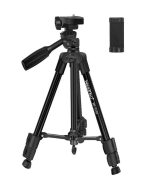 Neepho NP-3180 Professional Aluminum Tripod – 136cm Height, 360° Rotation, Quick Release Plate,