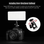 Nicefoto RGB LED Video Light TC-168 – Adjustable Color Temperature & RGB Panel for Photography & Vlogging, - Image 6
