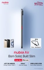 Nubia AIR-20 Smartphone – 20GB RAM (8 + 12), 256GB Storage, High-Performance Android Phone - Image 3