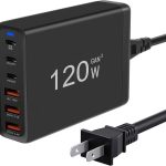 Nyork HA-701 Super-Fast 6-Port GaN3 Home Adaptor — Multi-Device USB-C/USB-A PD Charging (Compact, Foldable)