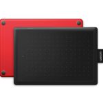 One by Wacom CTL-472 Creative Pen Tablet – Small Size, 2048 Pressure Levels, Battery-Free Pen –