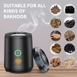 Oud Bakhoor BK‑18 Portable Electric Incense Burner – USB Rechargeable Flameless Oud Diffuser with Ceramic Heating - Image 2
