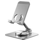 Pawa 360° Foldable Mobile & Tablet Stand (PW-RFS3601) – Adjustable Aluminum Holder with Silicone Grip,