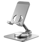 Pawa 360° Foldable Mobile & Tablet Stand (PW-RFS3601) – Adjustable Aluminum Holder with Silicone Grip,
