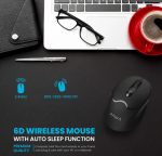 Pawa 6D Wireless Mouse with Auto Sleep Function (VM6D16DP) – Ergonomic Design, 1600 DPI, Dual Connectivity, - Image 3